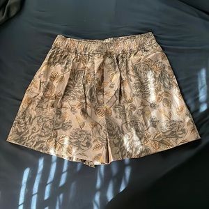 Ganni Poplin Shorts